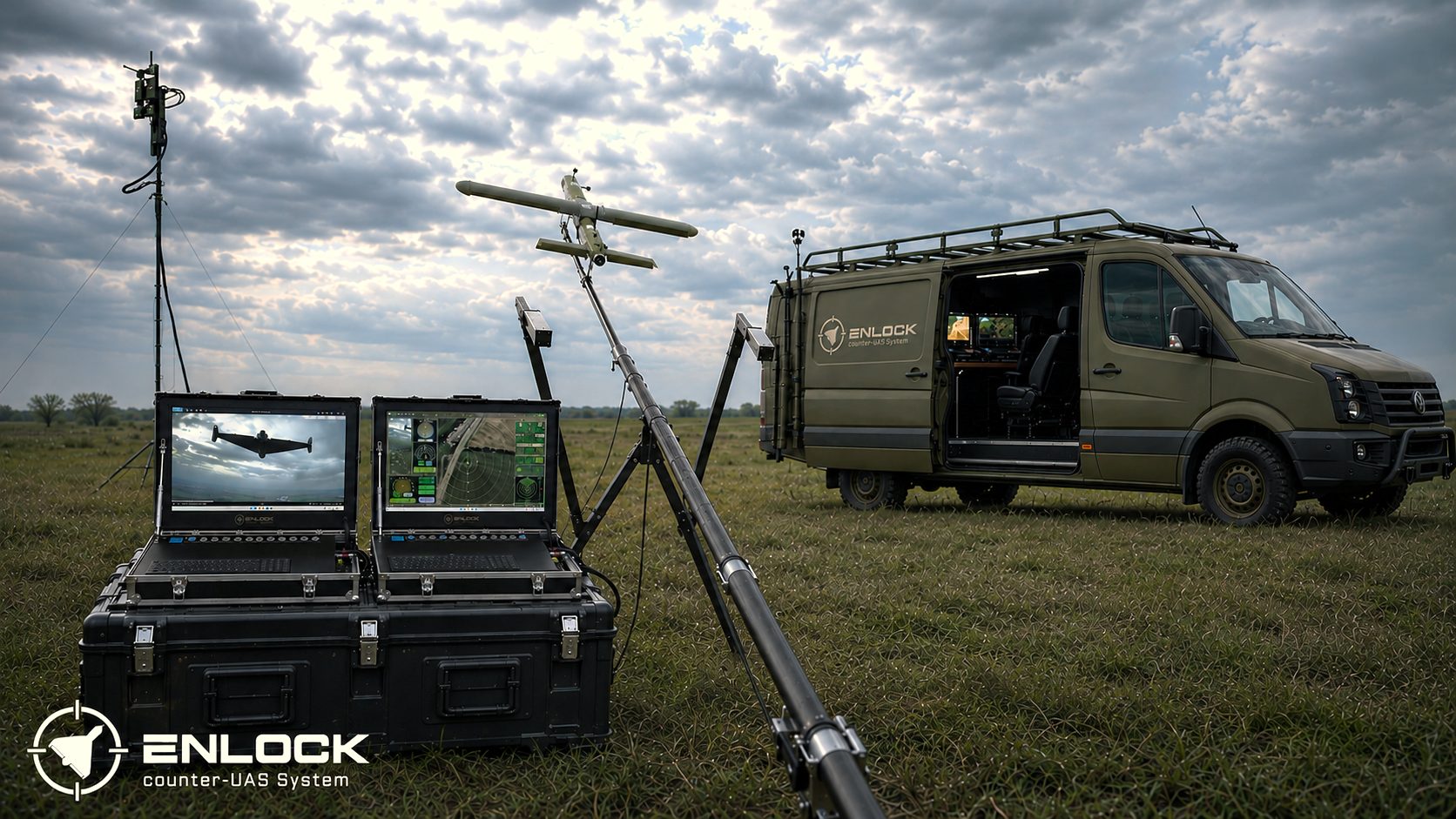 ENLOCK ground control station and mobile unit