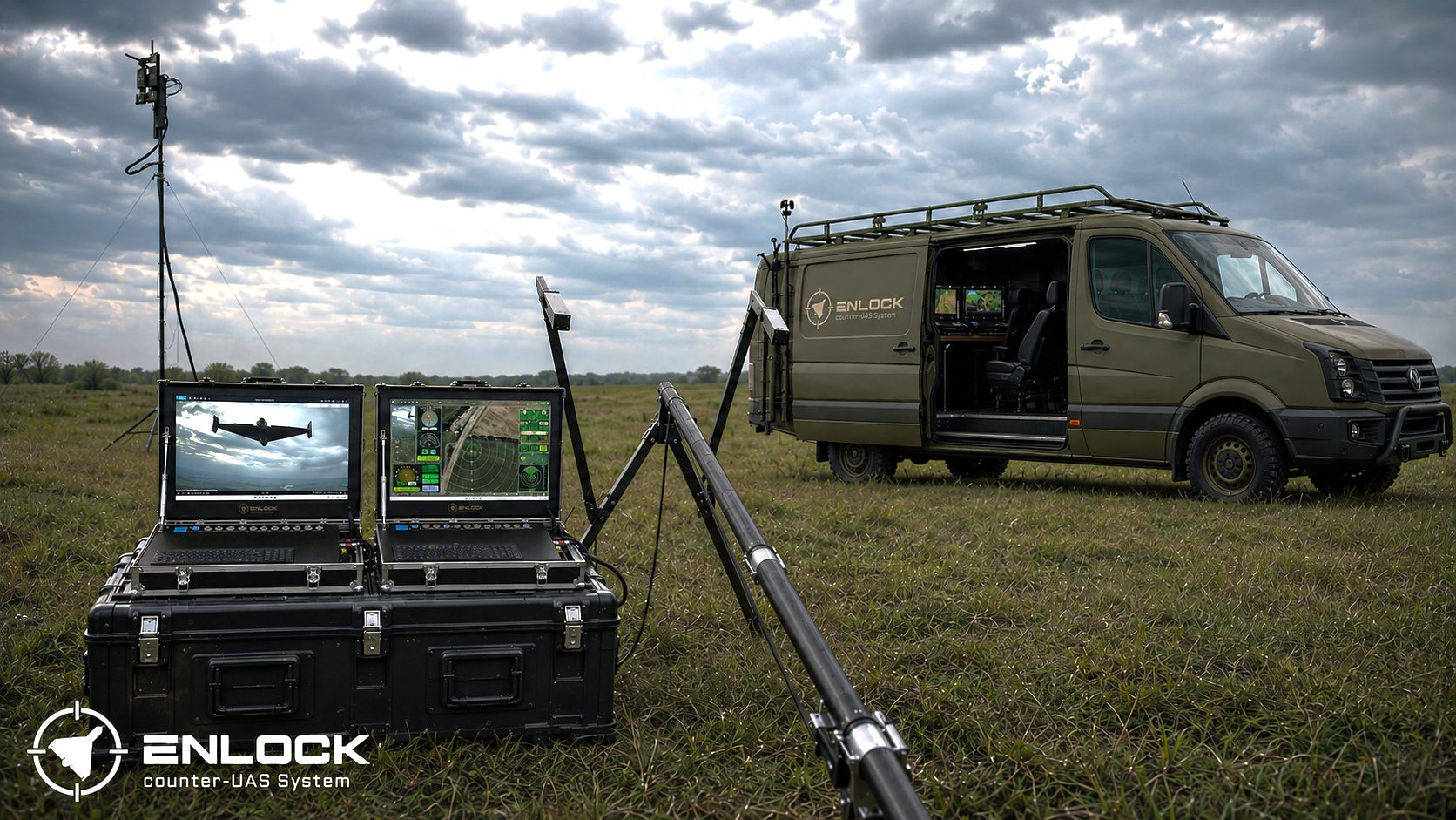 ENLOCK GCS cases with mobile unit